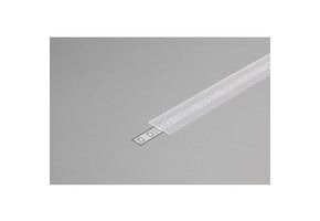 2 meter losse LED strip profiel cover – Helder – 09ALU, 09WIT, 09ZWART 09INBOUW