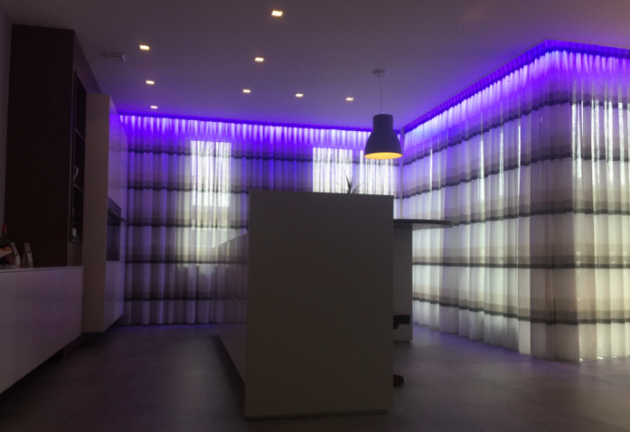 LED strip 60×5050 LED 19,2 W 1000 lm/meter 12VDC IP33 RGBW 5m rol