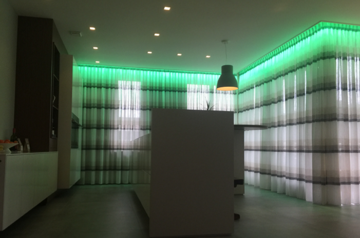 LED strip 60×5050 LED 19,2 W 1000 lm/meter 12VDC IP33 RGBW 5m rol