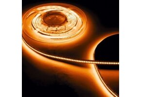 Waterdichte LED strip 24 Volt 2700k extra warm wit 9,6W 1020LM 120LED IP65 - 10 meter