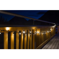 60 meter kerstverlichting - 600 LEDs - extra warm wit - amber - IP67 waterdicht - PRO LUKSUS