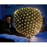 Buxus kerstverlichting 100 LED warm wit - M