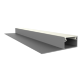 LED gipsplaat profiel inclusief opaal klikcover 50,14mm x 14,09mm - GIPS300