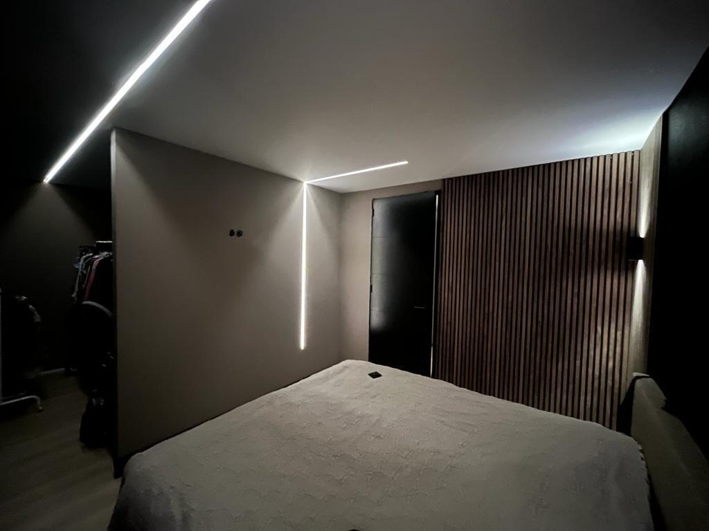 TBP4 LED gipsprofiel - Geanodiseerd aluminium - afdekking naar keuze