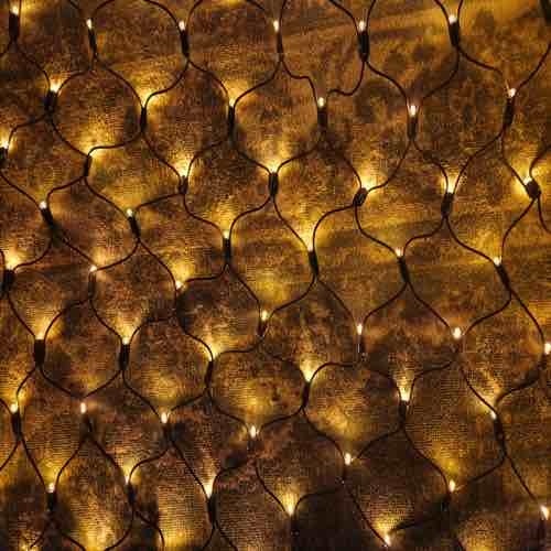 1,5 x 8 meter net kerstverlichting - 960 LEDs - warm wit - IP67 waterdicht - PRO LUKSUS