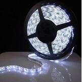 Waterdichte LED strip extreem koud wit 12VDC 6W IP20 10000K - 5 meter