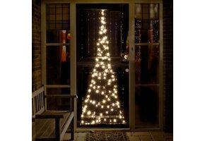 Kerstverlichting voor aan een deur 120 LEDs 210 centimeter