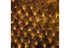 1,5 x 6 meter net kerstverlichting - 720 LEDs - warm wit - IP67 waterdicht - PRO LUKSUS