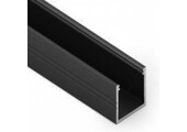 SMART16 BC3/U4 LED opbouwprofiel - Zwart - 18,8 mm x 18,6 mm afdekking naar keuze