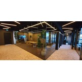 Zwart LED strip profiel 2 meter met opaal klikcover 18,8 mm x 18,6 mm - 20ZWART