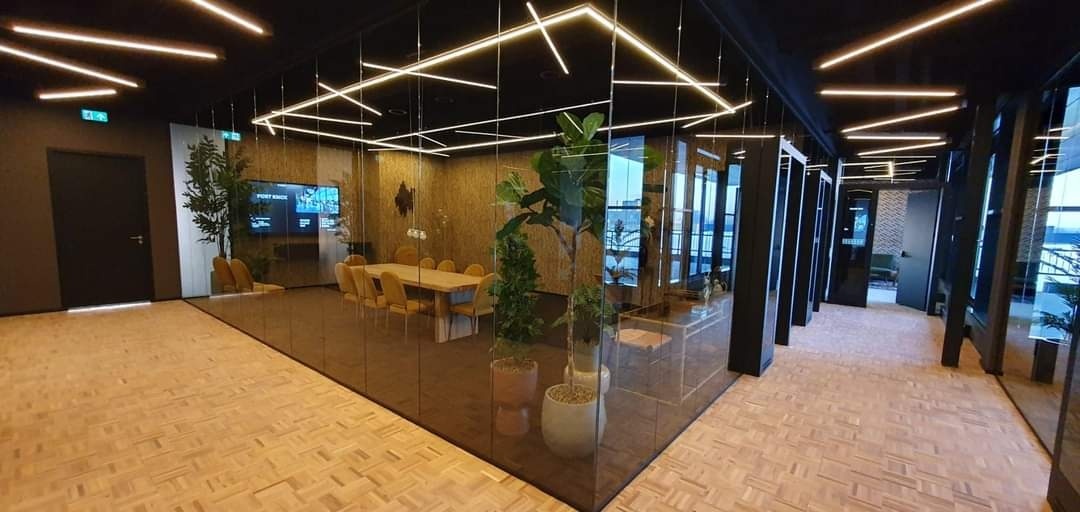 Zwart LED profiel 2 meter met opaal klikafdekking 18,8 mm x 18,6 mm - 20ZWART