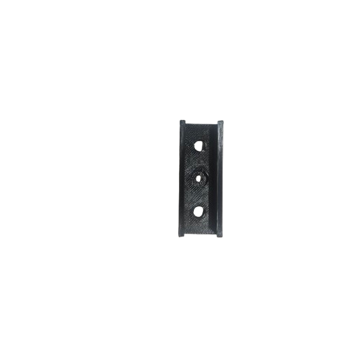 Rechte verbinder 180 graden voor Zwart LED profiel 301ZWART
