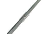 Rechte verbinder 180 graden voor Zwart LED strip profiel 301ZWART