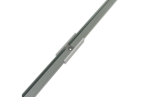Rechte verbinder 180 graden voor Zwart LED strip profiel 301ZWART