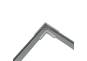 Hoek verbinder 90 graden voor Zwart LED strip profiel 301ZWART