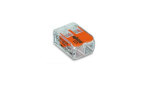 Lasklem voor 2 LED strips 2-draads - WAGO
