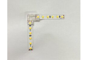 120 LED's p/m LED strip L hoek connector 8mm