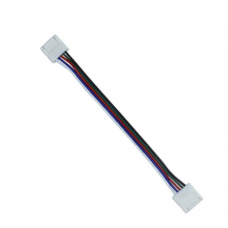 RGBW LED strip verbindingsstuk met draad 12mm 2 zijdig - IP20