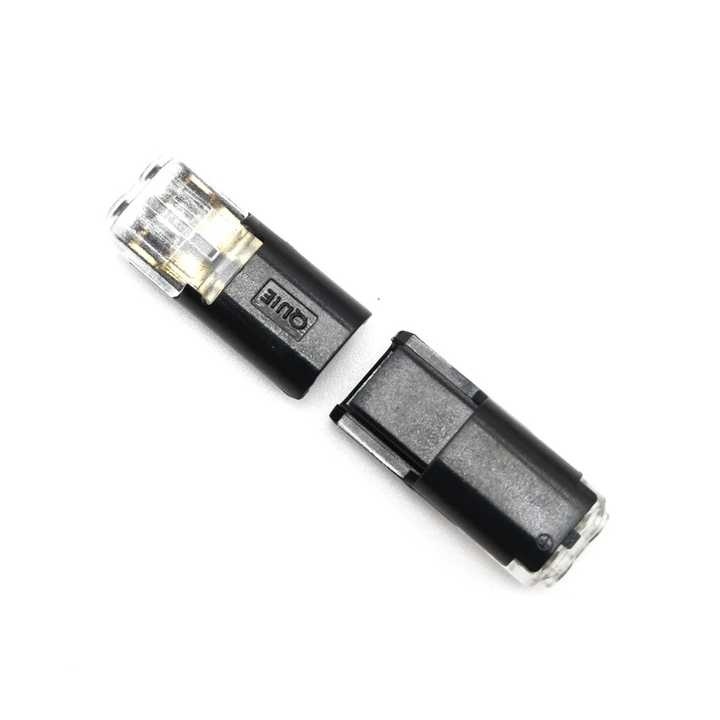 Snelle Stekker verbinder 2 Draad Connector 2pin - 2 stuks