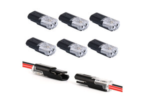 Snelle Stekker verbinder 2 Draad Connector 2pin - 2 stuks