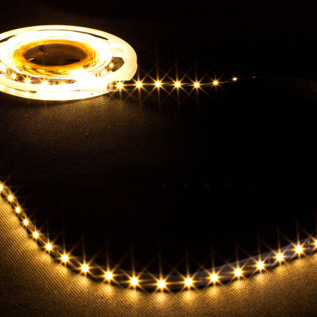 LED strip 12 Volt 3000K Warm Wit 12W 1260lm/meter 60LED/m IP20 50m Rol
