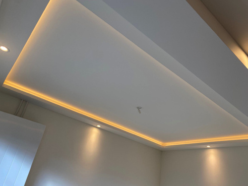 PRO LUMEN lichtopbrengst COB LED strip 2700K extra warm wit 14W 2500LM 528LED p/m 24VDC IP20 - 5 meter