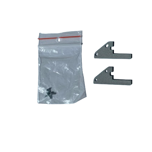 2 x LED strip profiel eindkappen - D10ALU