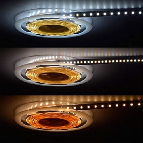 LED strip dual white 11W 509lm/meter 12VDC IP20 5 meter
