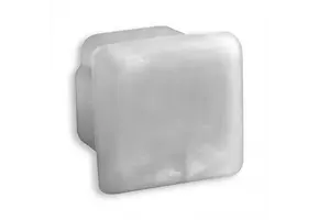 Eindkap voor LED strip profiel slim06alu/slim06zwart zonder kabeldoorvoer