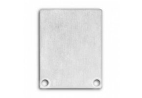 2 x LED strip profiel eindkapjes inclusief schroeven XL05ALU.C3