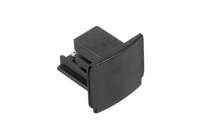 Eindstop 3-FASE RAIL zwart