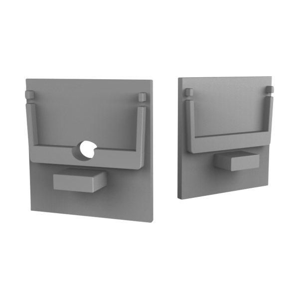 Eindkap  met kabeldoorvoer - XL306ALU