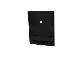 Eindkap  met kabeldoorvoer - XL340ZWART