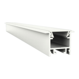 Wit Verzonken LED strip profiel inclusief klikcover 15mm x 15.69mm - 303WIT