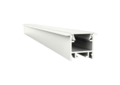 Wit verzonken LED strip profiel klikcover 15mm x 15.69mm - 303WIT