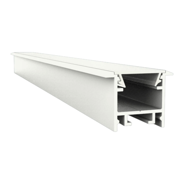 Wit LED inbouw profiel inclusief klikafdekking 15mm x 15.69mm - 303WIT