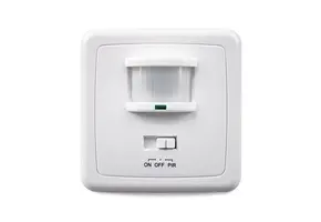 Instelbare LED PIR bewegingssensor - wit - Max 300 watt - LX01