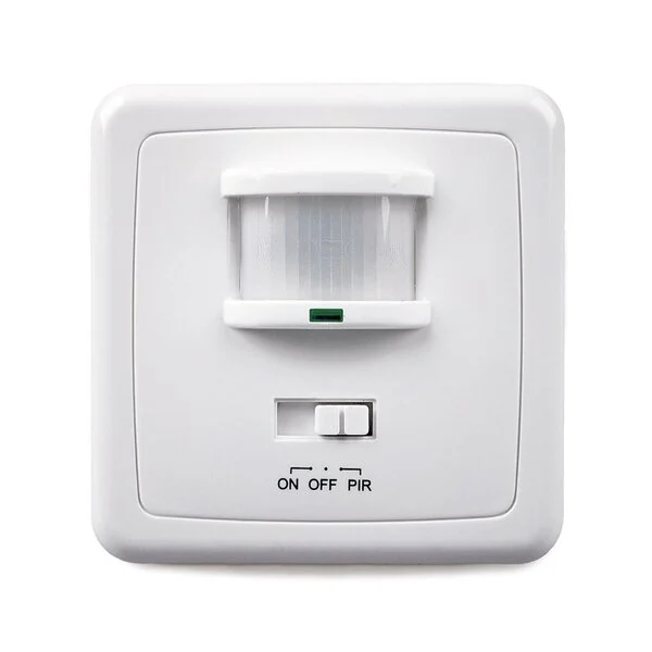 Instelbare LED PIR bewegingssensor - wit - Max 300 watt - LX01