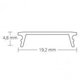 6 meter cover ipv de standaard 2 meter cover t.b.v. 18ALU, 18WIT, 18ZWART
