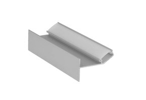 LED gipsplaat plafond inclusief opaal klikcover 37 mm x 25,90 mm - PLAFOND12UPALU