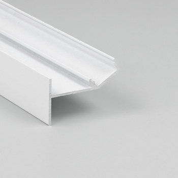Wit LED gipsplaat plafond inclusief opaal klikafdekking 37 mm x 25,90 mm - PLAFOND12UPWIT