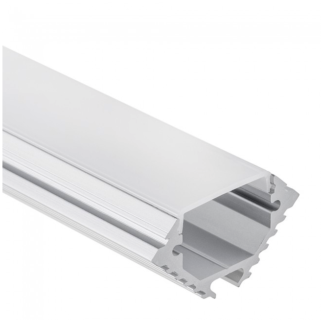 LED hoekprofiel met opaal klikafdekking 33,60 mm x 26,52 mm - C11ALU