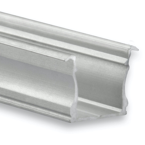 LED inbouw profiel met cover 23,5mm x 15mm - 07ALU - UITVERKOOP