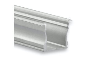 3 meter LED inbouw profiel met cover 23,5mm x 15mm - 07ALU