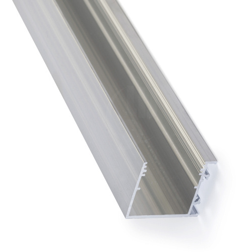 LED strip profiel met de zijkant geopend 2 meter met cover 33,40 mm x 38 mm - PN30.C1ALU