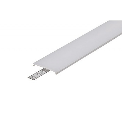 LED strip profiel met de zijkant geopend 2 meter met cover 33,40 mm x 38 mm - PN30.C1ALU