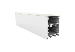 Wit LED strip profiel inclusief opaal klikcover 40mm x 50mm - XL340WIT