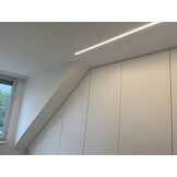 LED tegel en stuc profiel inclusief klikcover 58.04mm x 10,8mm - STUC400