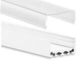 Sample LED strip profiel PN4-WIT - afdekking naar keuze