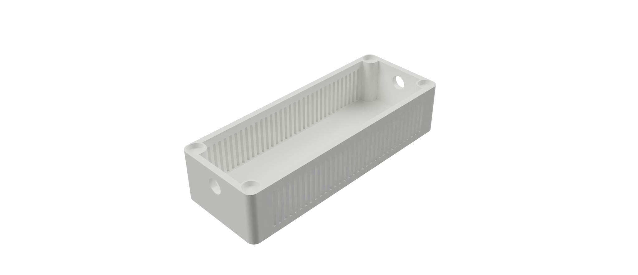 LED voeding en controller behuizing voor plafondmontage 160 x 60 x 40 mm (l x b x h) - LEDvoedingbox-S